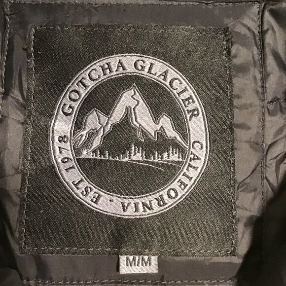 Gotcha Glacier Down Fill Winter Jacket Size M - Picture 11 of 13